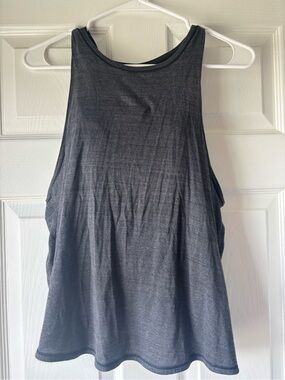 lululemon athletica Charcoal Gray Muscle Tank